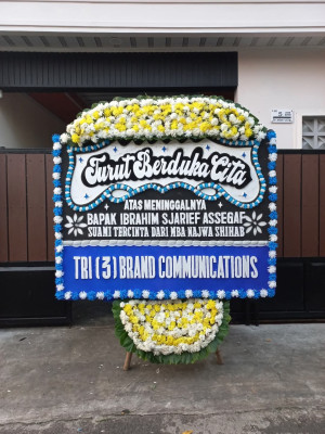Papan Bunga Duka di Aceh Utara